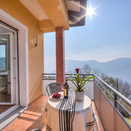 Ca' Gina Panoramica - Monte Bre - Happy Rentals Lugano Eksteriør billede
