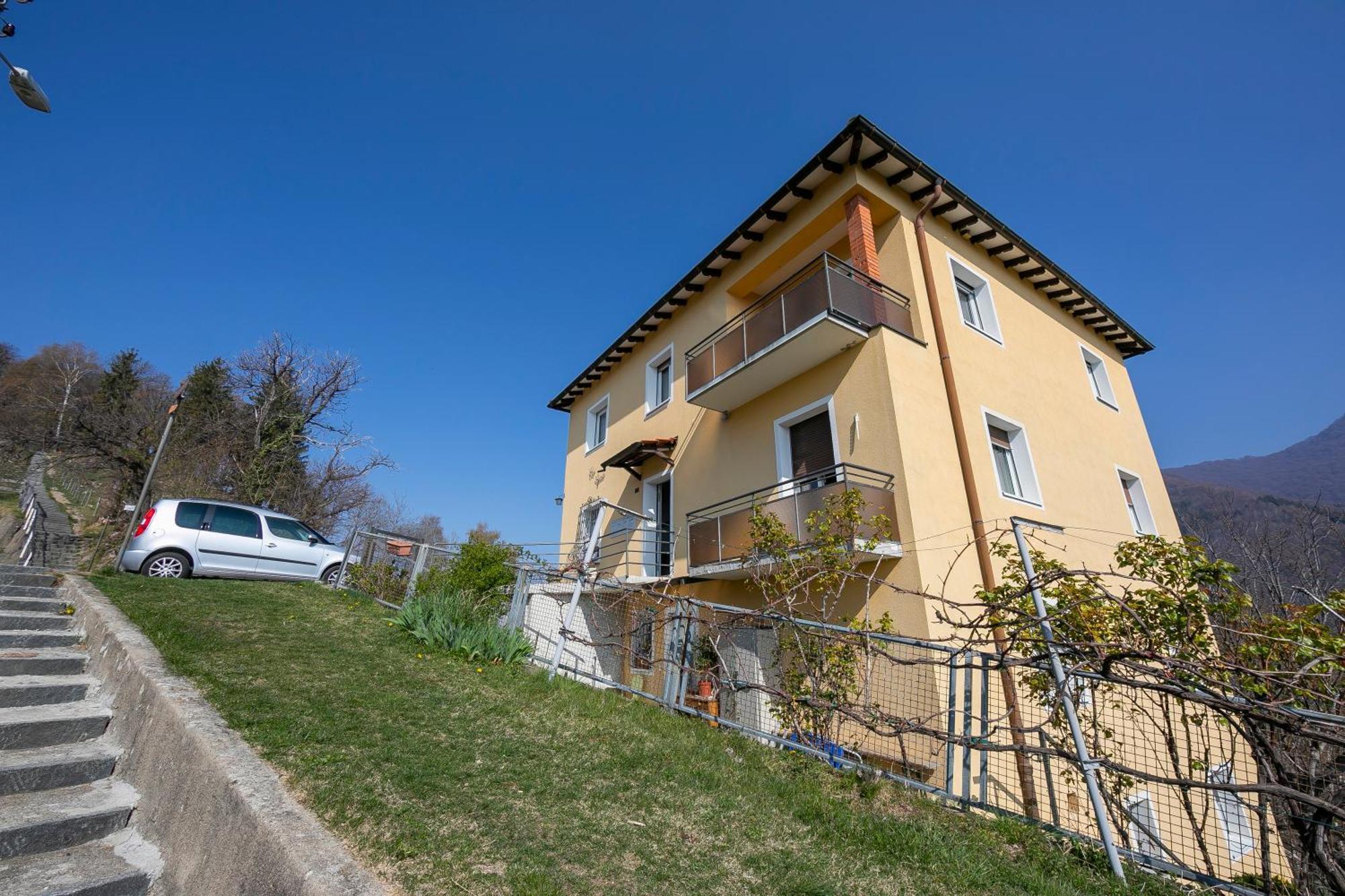Ca' Gina Panoramica - Monte Bre - Happy Rentals Lugano Eksteriør billede