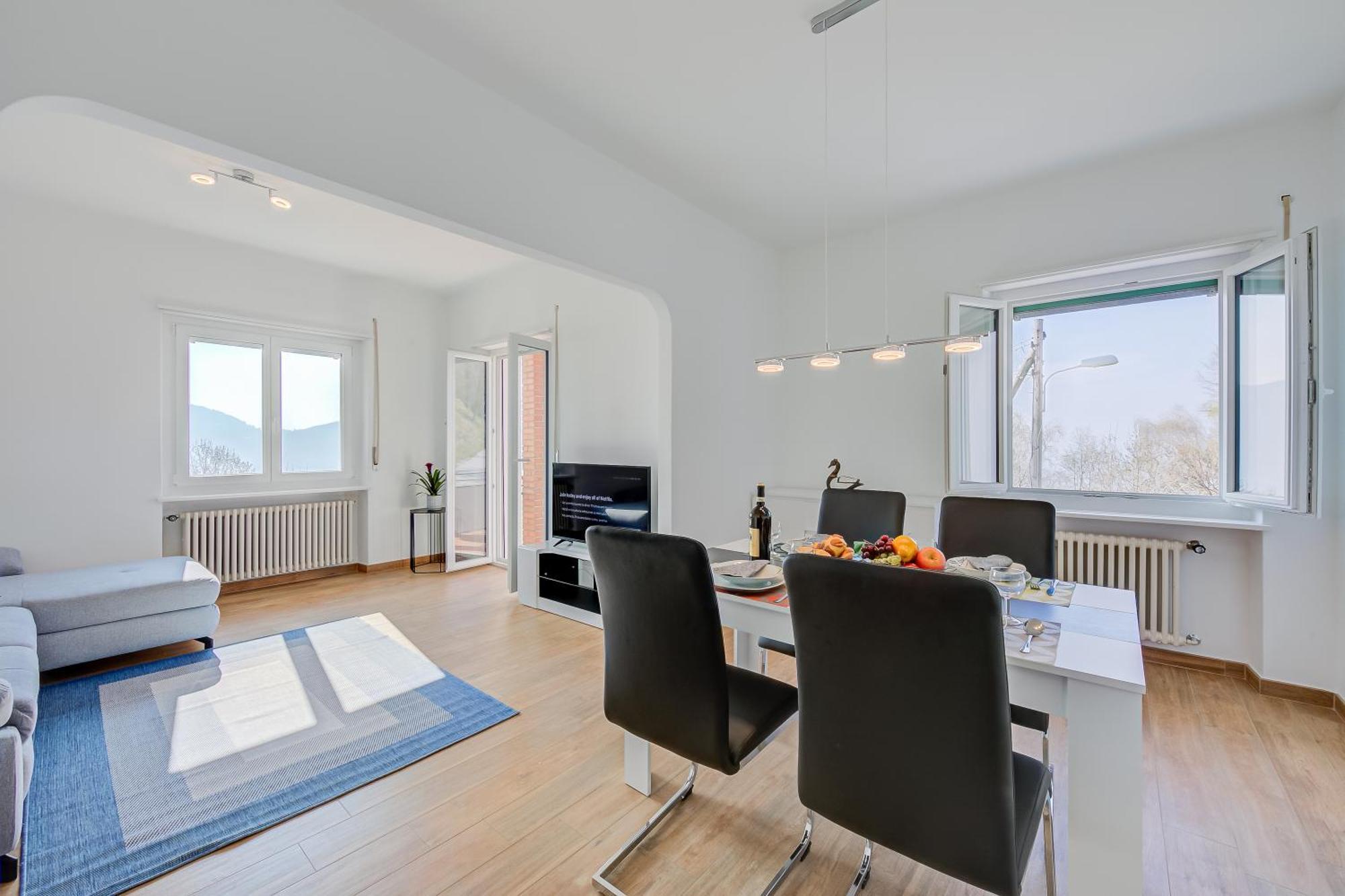 Ca' Gina Panoramica - Monte Bre - Happy Rentals Lugano Eksteriør billede