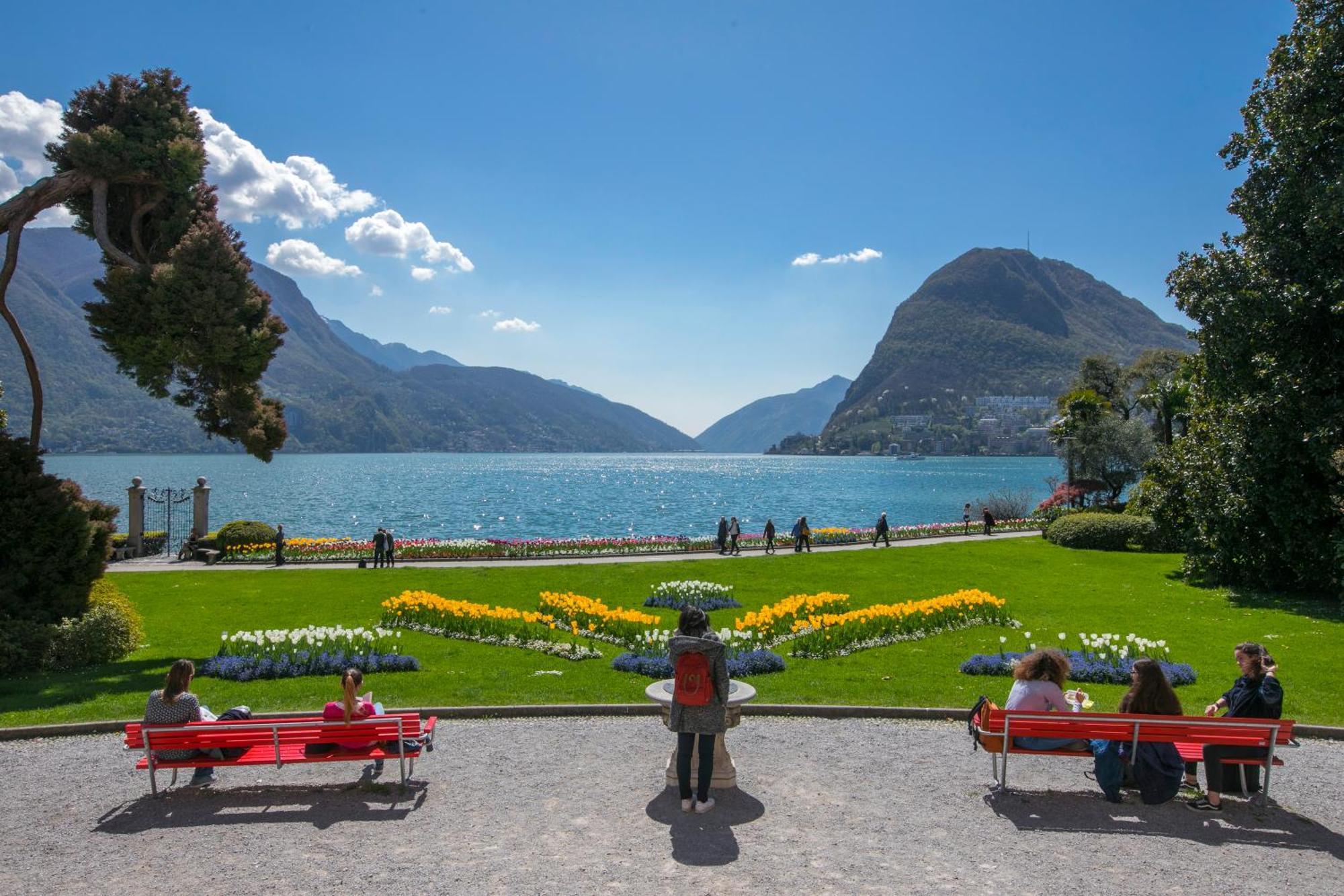 Ca' Gina Panoramica Lejlighed Lugano Eksteriør billede