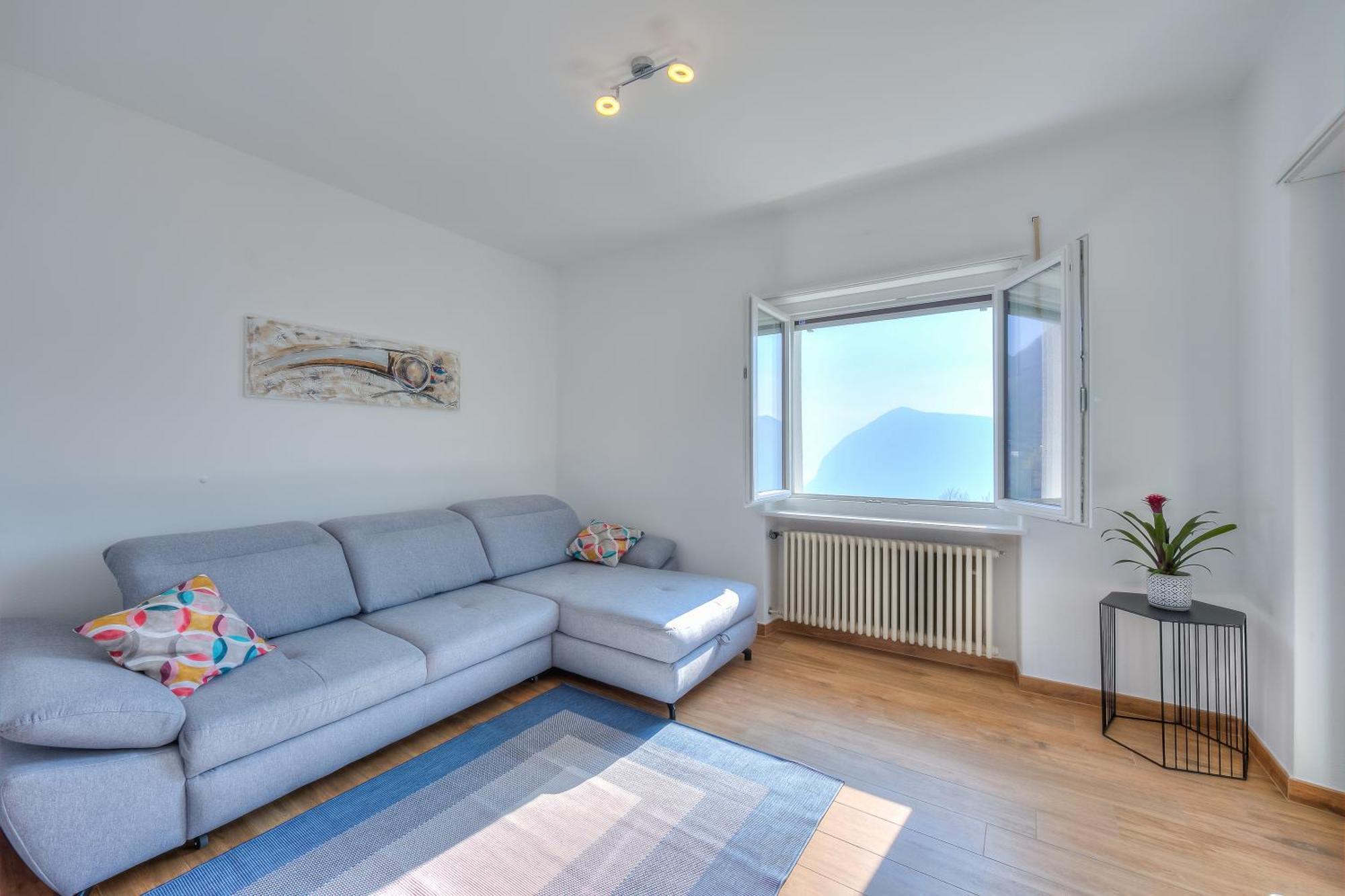 Ca' Gina Panoramica - Monte Bre - Happy Rentals Lugano Eksteriør billede